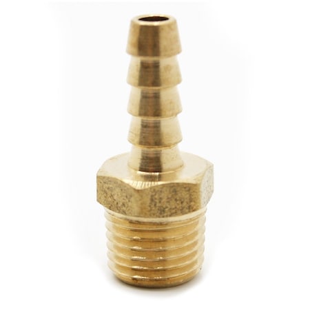 Thrifco Plumbing 1/4 Inch Barb X 1/4 Inch M.P.S. 4400774